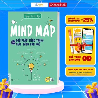 Sách - Mind map ngữ pháp tiếng Trung theo giáo trình hán ngữ