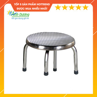 Ghế thấp inox, ghế ngồi xổm, ghế nhặt rau đa năng - hàng chất lương việt nam