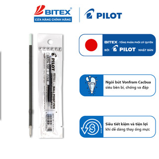 Ruột bút Pilot BRFV-10EF BVRF-8EF BRFV-10F BVRF-8F mực XANH (tip 0.7/0.5mm)