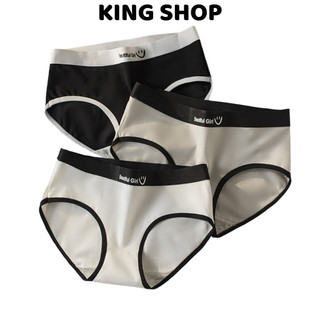 Quần lót nữ su kháng khuẩn co dãn 4 chiều, Quần chip nữ thun lạnh siêu mềm tôn dáng King Shop L-8823