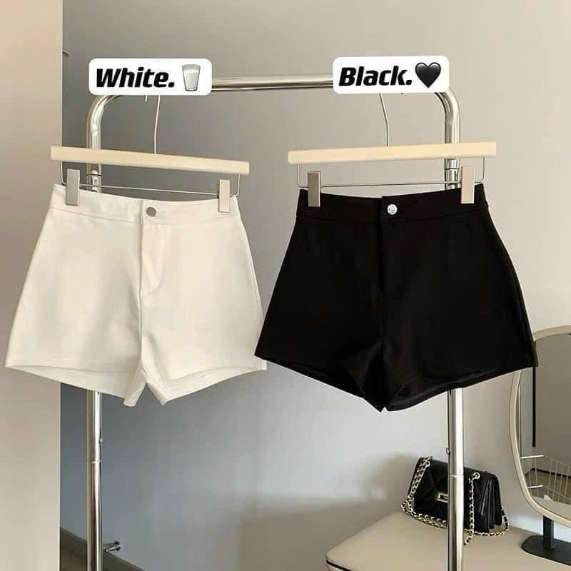 QC Quần Short Cạp Cao Khoá Cúc Cài Chất U Mì mã 036