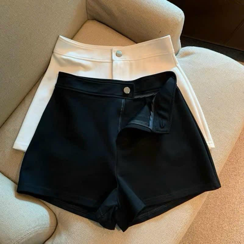 QC Quần Short Cạp Cao Khoá Cúc Cài Chất U Mì mã 036