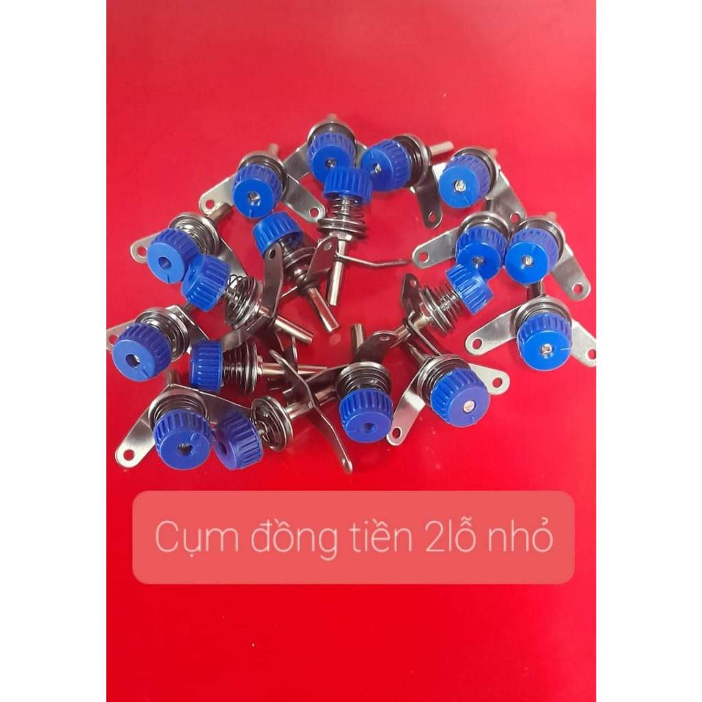 Cụm Đồng Tiền Dẫn Chỉ, Cắt chỉ Máy 1 Kim 2 Lỗ Nhỏ cốt nhỏ - Phụ Kiện Ngành May Chính Hãng
