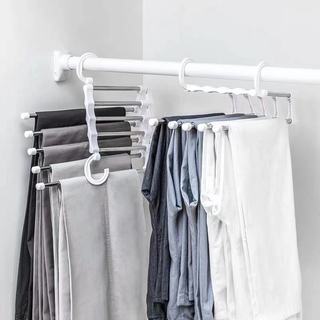 Móc Treo Quần Áo 5 Tầng Có Thể Gấp Gọn, Móc Treo Đồ Đa Năng Thông Minh Sắp Xếp Tủ Quần Áo 88449