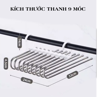 Móc Treo Quần Áo 5 Tầng Có Thể Gấp Gọn, Móc Treo Đồ Đa Năng Thông Minh Sắp Xếp Tủ Quần Áo 88449