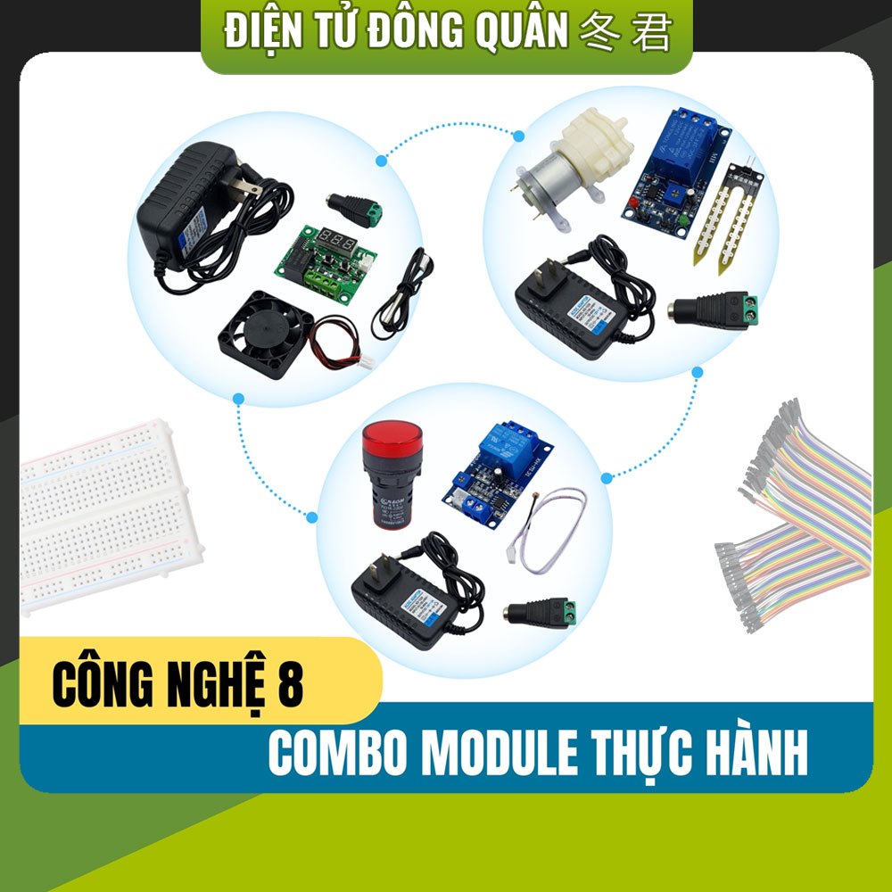 [HCM] Combo module thực hành công nghệ 8 | Shopee Việt Nam