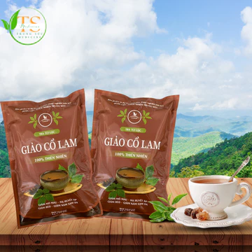 Trà Giảo Cổ Lam Trung Sửu (Gói 50 túi x 5g)_Ổn định huyết áp, giảm mỡ máu, ngăn xơ vữa mạch máu, hỗ trợ bình ổn huyết áp