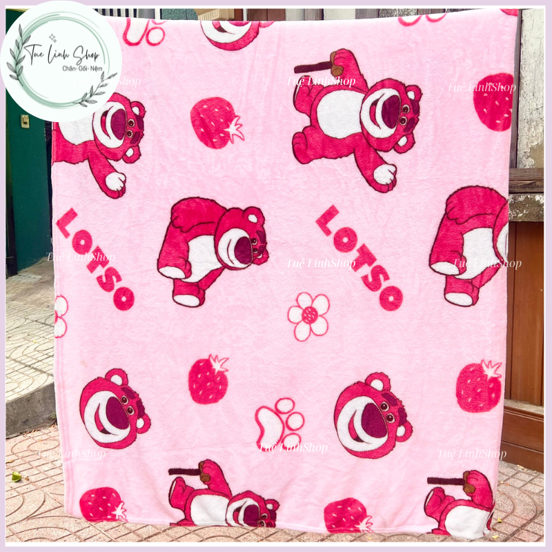 Chăn, mền văn phòng lông tuyết size 1m1x1m6 và 1m6x2m