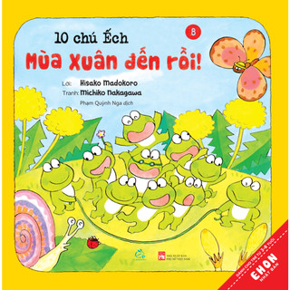Sách Combo Ehon Nhật Bản 10 Chú Ếch Phần 2 - TB 2024 (Tập 7 - 12)
