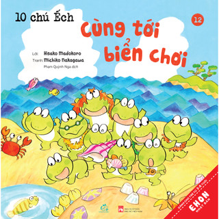 Sách Combo Ehon Nhật Bản 10 Chú Ếch Phần 2 - TB 2024 (Tập 7 - 12)