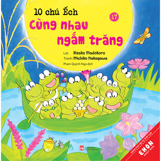 Sách Combo Ehon Nhật Bản 10 Chú Ếch Phần 3 - TB 2024 (Tập 13 - 18)