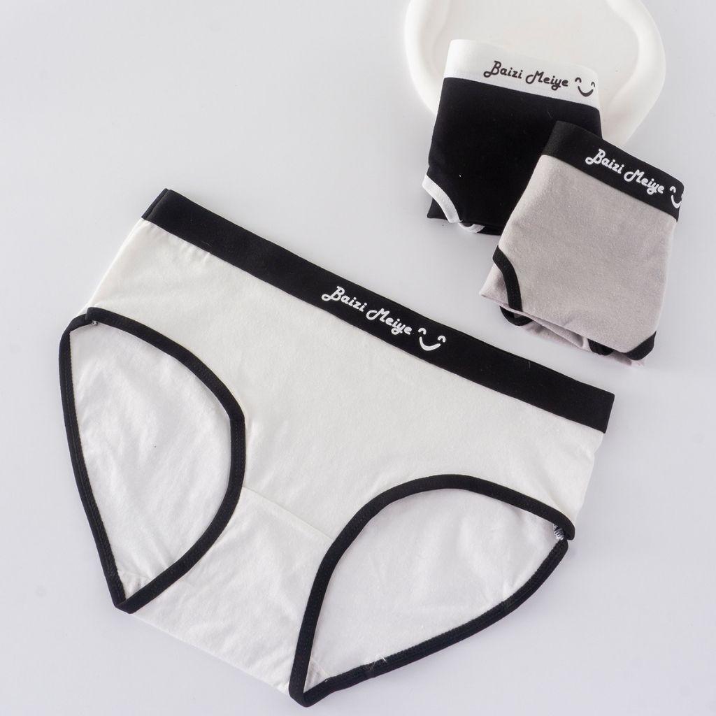 Quần lót nữ đúc su thun lạnh mềm mại thoáng mát cạp vừa tôn dáng in chữ gợi cảm và sexy Lanixa L8823