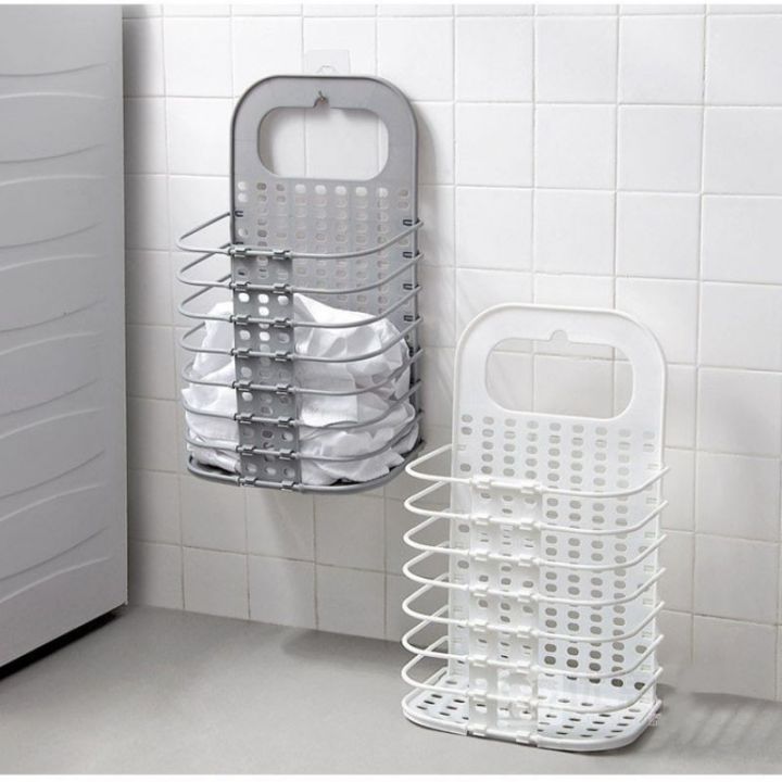 Giỏ Đựng Đồ Gấp Gọn Thông Minh, Giỏ Đựng Đồ Đa Năng Tặng Kèm Móc Dán Tường