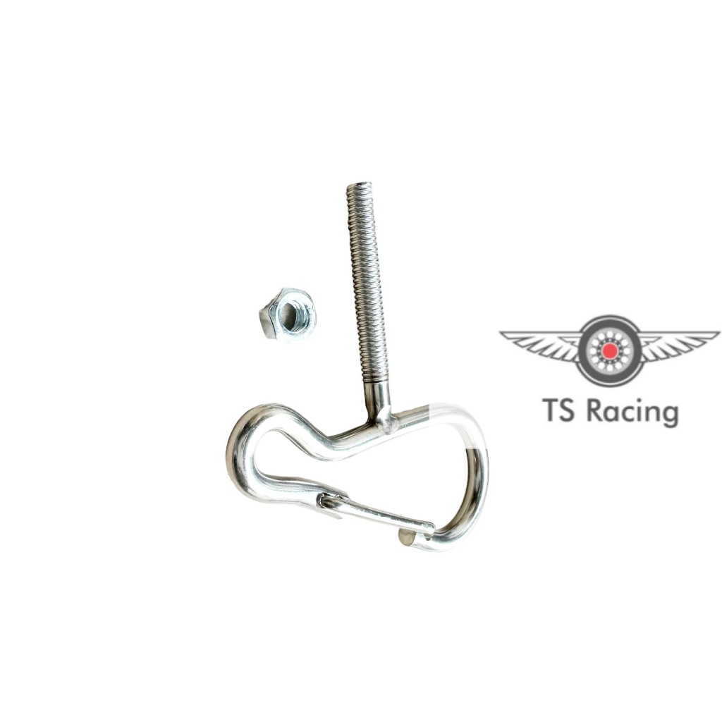 Móc treo đồ inox khóa gạt cho mọi loại xe