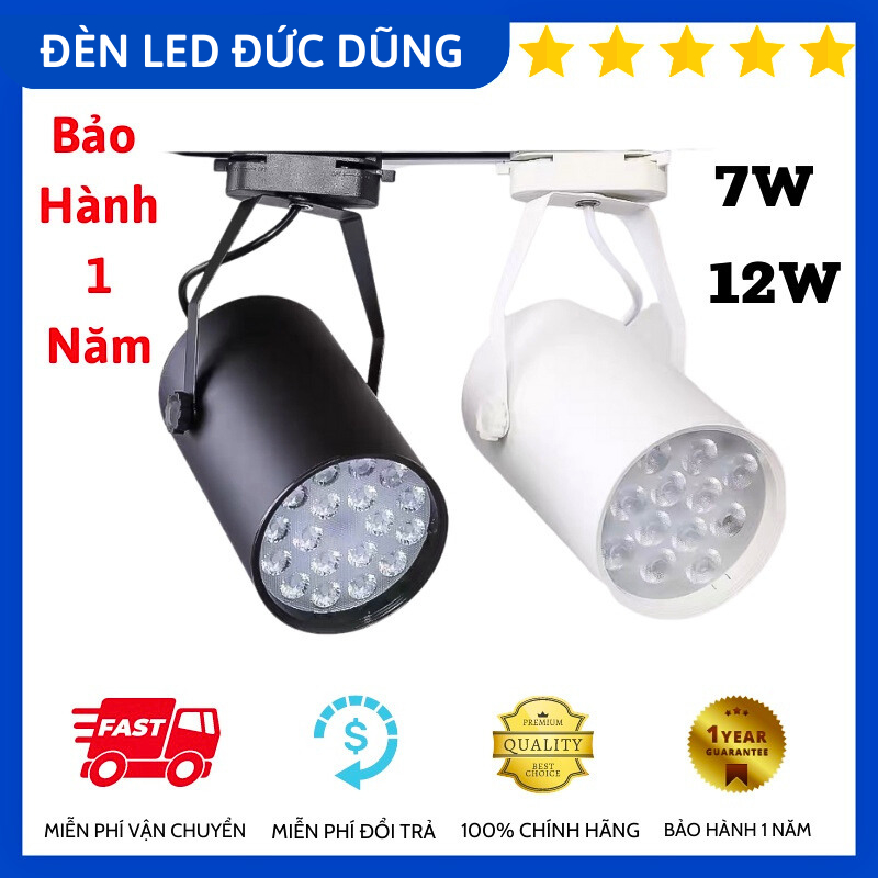 [HOẢ TỐC] 🚒 Đèn Rọi Ray, Đèn Led Rọi 7W 12W Mắt Trâu Các Loại Vỏ Trắng ...
