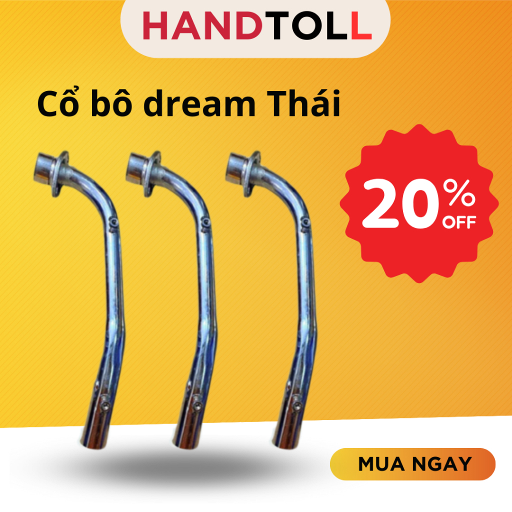 Cổ pô inox 304 dream thái 2543 HANDTOOL | Shopee Việt Nam