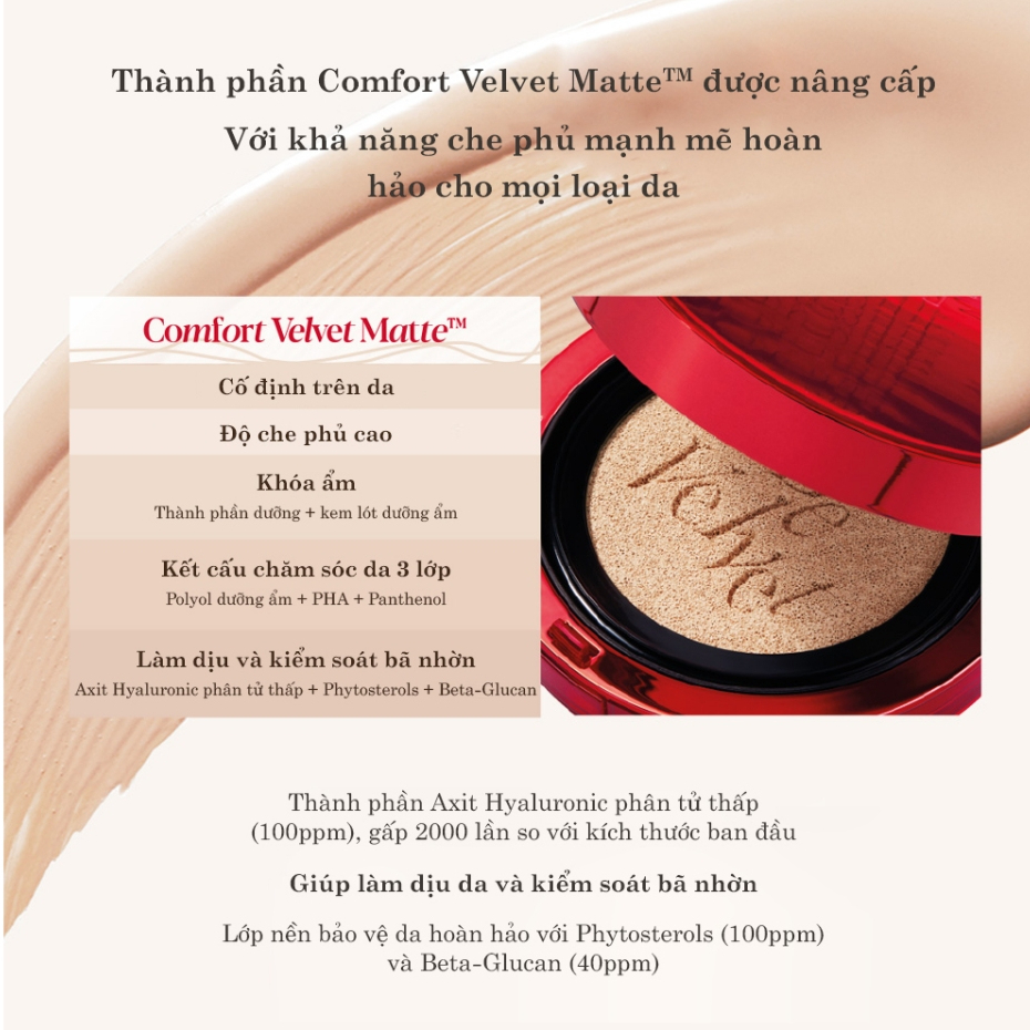 Ảnh Phấn Nước Espoir Pro Tailor Be Velvet Cushion New Class SPF34 PA++ 13gr 4