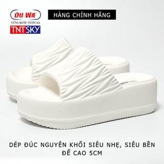 Dép Nữ Đúc Liền Khối Siêu Nhẹ, Đế Cao 5cm DUWA - Hàng Chính Hãng - SH289
