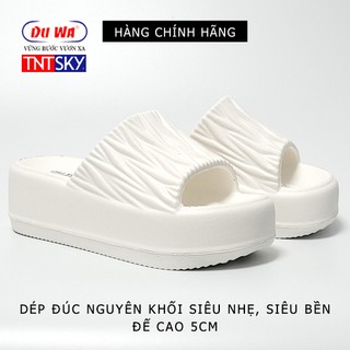 Dép Nữ Đúc Liền Khối Siêu Nhẹ, Đế Cao 5cm DUWA - Hàng Chính Hãng - SH289