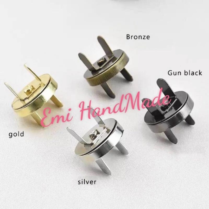 Nút hít nam châm làm túi - làm handmade