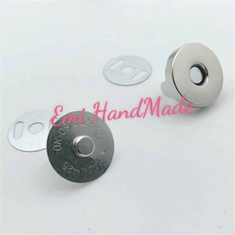 Nút hít nam châm làm túi - làm handmade
