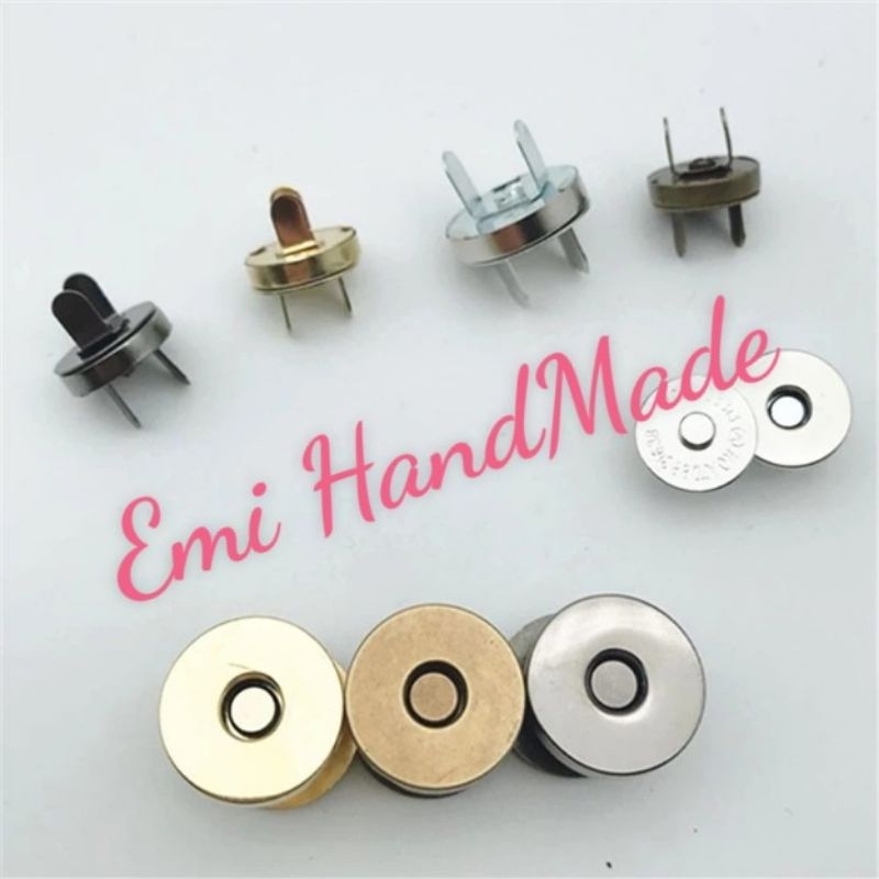 Nút hít nam châm làm túi - làm handmade
