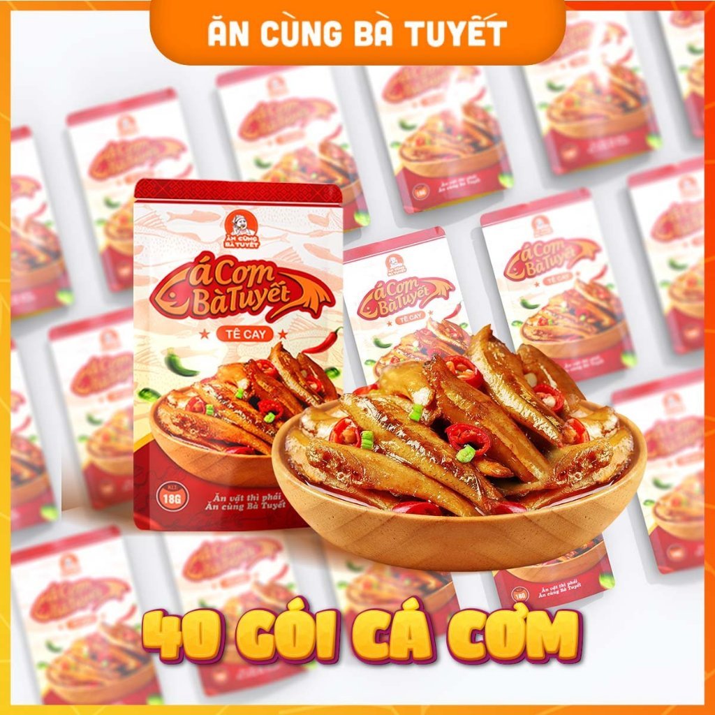 Combo 5 gói cá cơm ăn cùng bà Tuyết 28k | Shopee Việt Nam