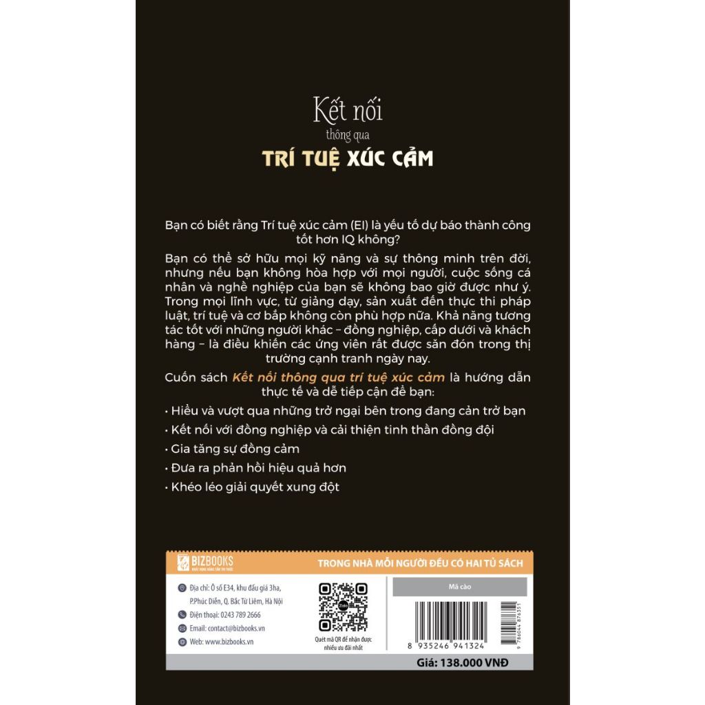 Sách - Kết Nối Thông Qua Trí Tuệ Xúc Cảm -  Bizbooks