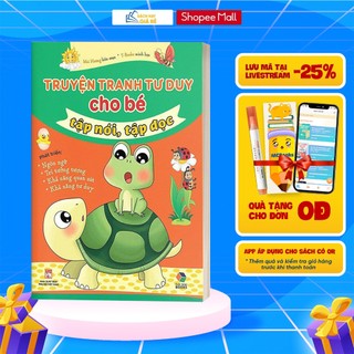 Sách - Truyện tranh tư duy cho bé tập nói, tập đọc - Đại Mai Books