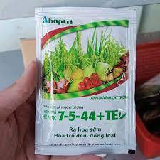 Phân bón lá HK 7-5-44+TE kích thích ra hoa, đậu trái 40gr - DINH DƯỠNG CÂY TRỒNG