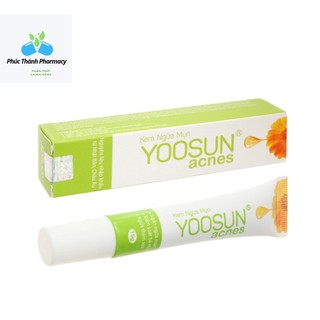 [ CHÍNH HÃNG ] Kem Yoosun Acnes Ngừa Mụn, Giảm Bã Nhờn, Mờ Sẹo Tuýp 15g
