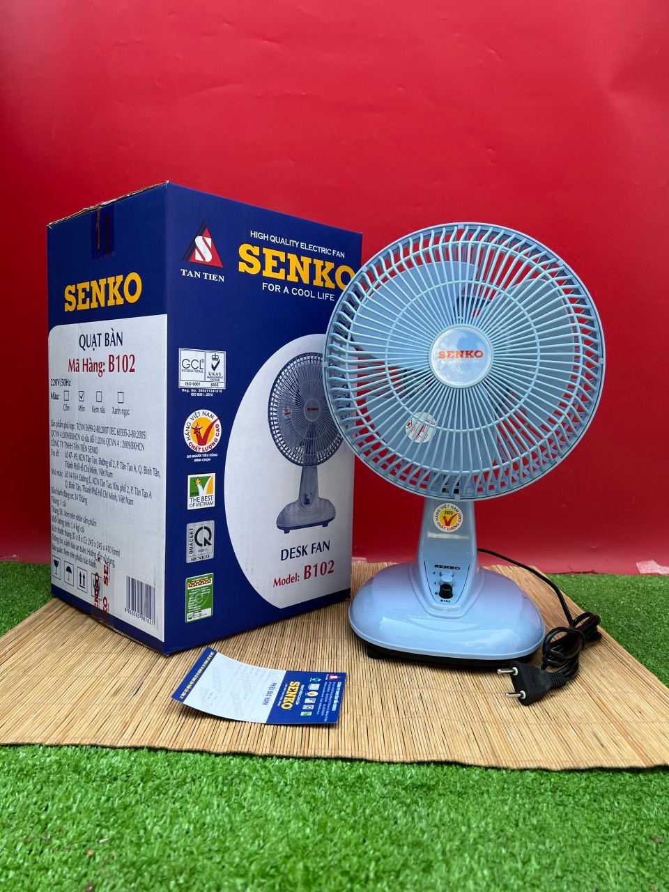Quạt bàn Senko B102 | Shopee Việt Nam