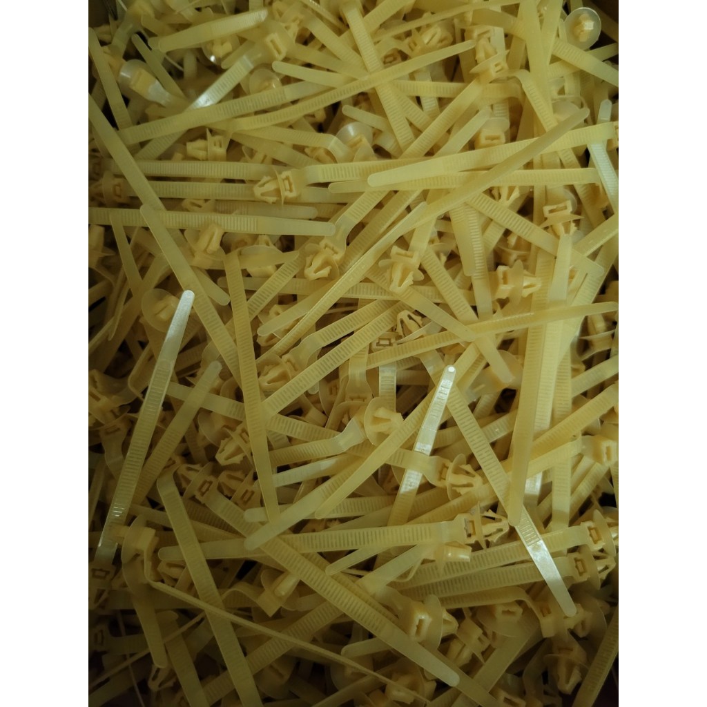 dây rút ghim nhựa, dây thít chuyên dùng cho ô tô.bịch 10 cái 5mm×120mm ...