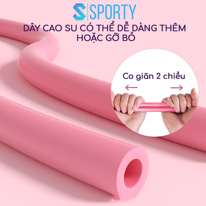Dây tập cơ ngực YGT13 SPORTY, chất liệu cao su đàn hồi, tăng độ dẻo dai khi tập yoga, gym, pilates