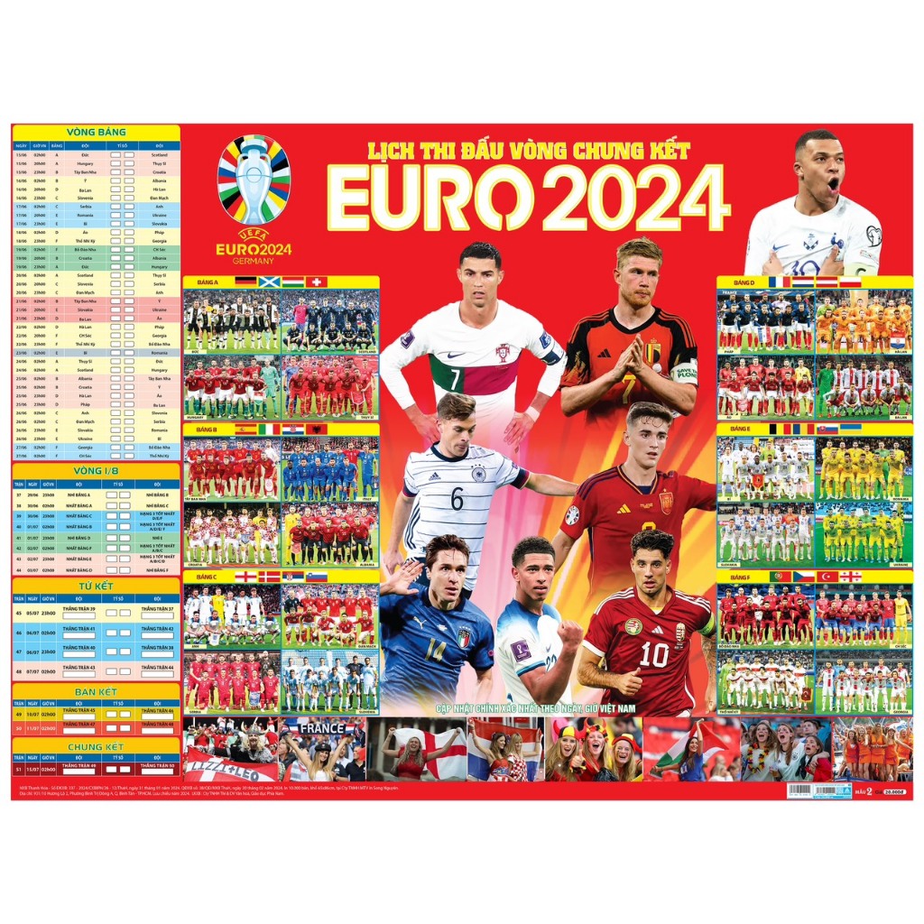 LỊCH THI ĐẤU CHUNG KẾT EURO 2025 (BUITUENHI) Shopee Việt Nam