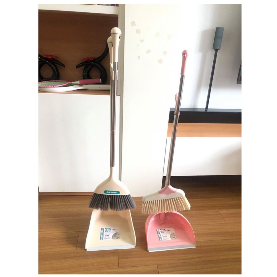 Bộ chổi & ky bầu, ky cao, ky đa năng tiện lợi, gon nhẹ tiêu chuẩn Nhật - CHÍNH HÃNG INOCHI