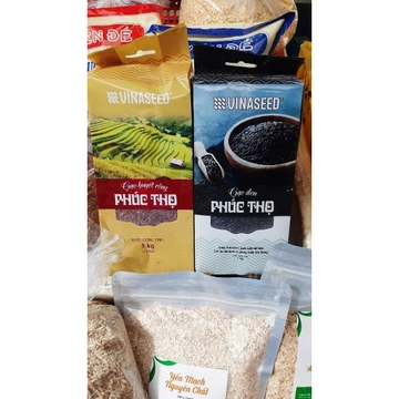 Gạo Lứt Phúc Thọ No GMO 1kg : gạo lứt huyết rồng m gạo Lứt đen