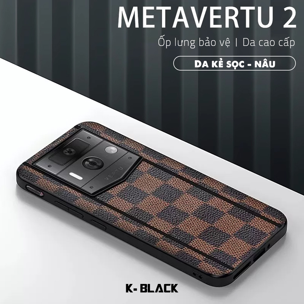 Ốp lưng METAVERTU 2 da trơn, vỏ thời trang cao cấp, bao da Vertu sang  trọng, bảo về chống rơi. | Shopee Việt Nam