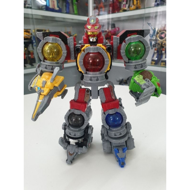 Mô hình Super Sentai- Minipla Kyuren-Oh ( Cosmic Fury Megazord ) 2nd ...