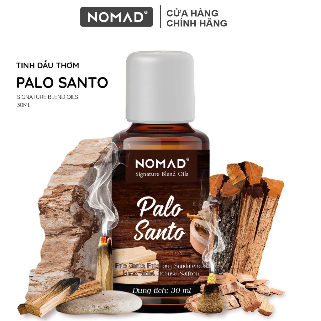 Ảnh Tinh Dầu Gỗ Thánh Palo Santo Nomad Signature Blend Oils Palo Santo 1