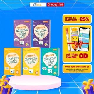 Sách - Bài tập bổ trợ nâng cao Toán - Tiếng Việt - Tiếng Anh lớp 2 - Theo Chương Trình Mới