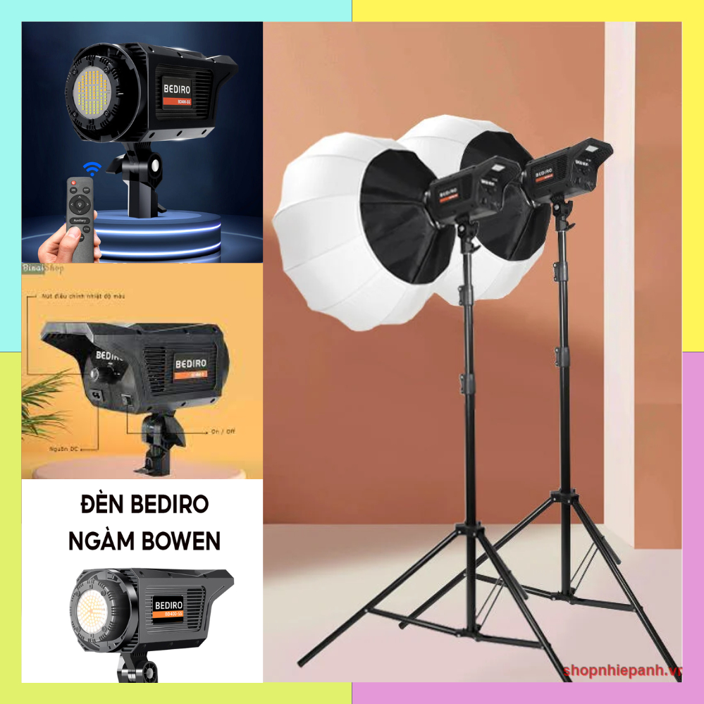 [HỎA TỐC] Bộ Đèn Bediro BD-400S LIVESTREAM Công Suất Lớn hoco. | Shopee ...