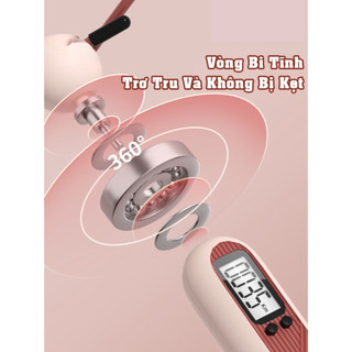 Dây Nhảy Thể Lực Đàn Hồi 2.8m Chính Hãng JUMP ROPE bộ đếm thông minh Hỗ Trợ Luyện Tập Thể Dục, Thể Thao Tiện Lợi Tại Nhà