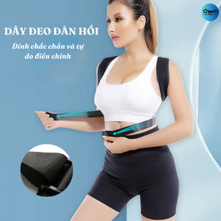 [Hàng Chuẩn] Đai chống gù lưng nam nữ GPX Nam&Nữ, Bảo vệ vùng vai và lưng trên, chánh khom lưng, gù lưng