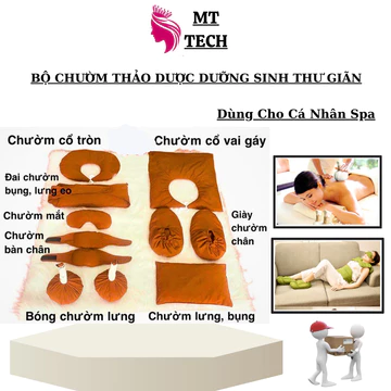 Túi Chườm Thảo Dược. Dưỡng Sinh Túi Chườm Mắt | Củ Chườm Lưng, Chườm Cổ Vai Gáy, Đa Năng Dùng Cho Gia Đình SPA