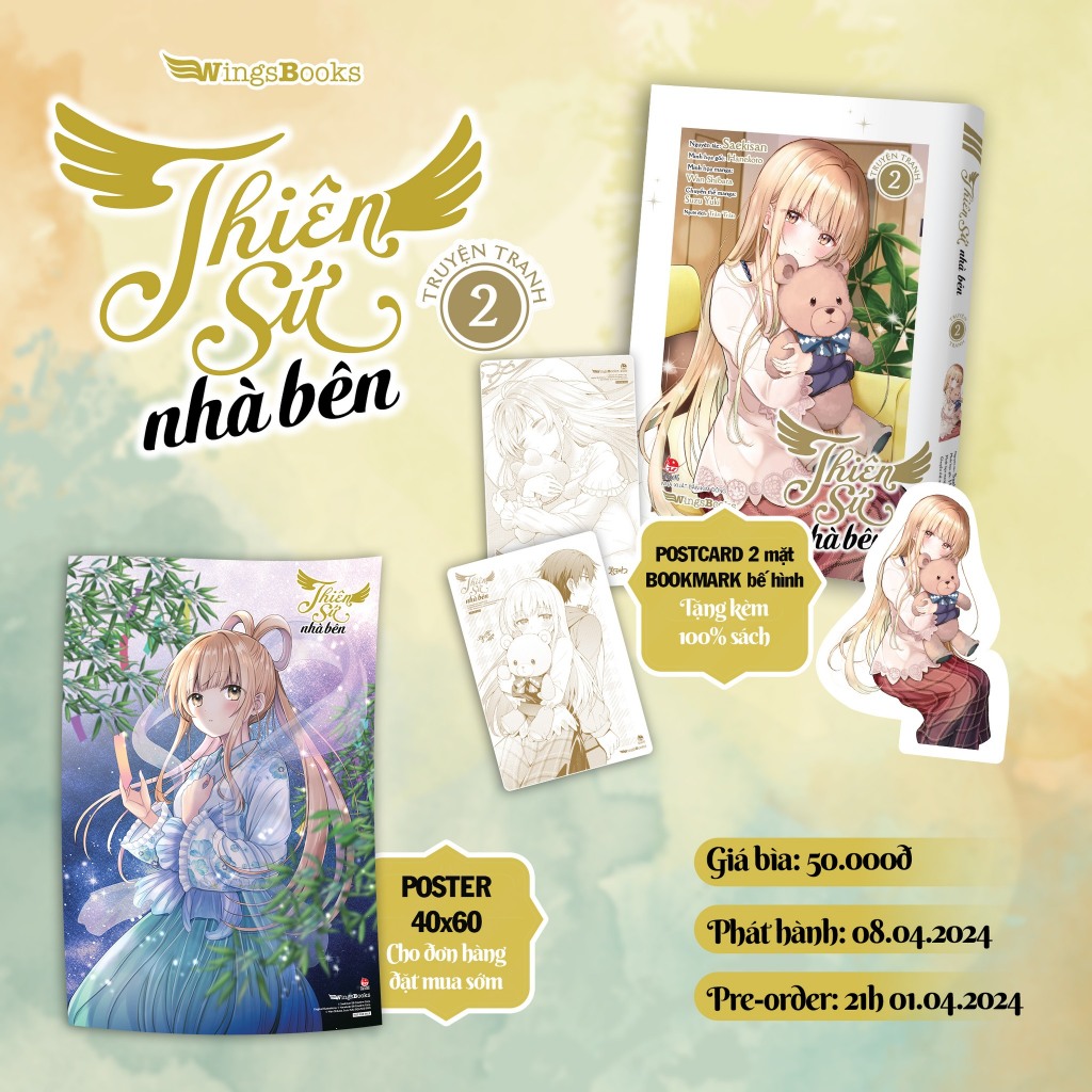 Truyện tranh - Thiên sứ nhà bên tập 5 4 1 2 3 5 bản Manga - có phân loại poster - nxb kim đồng | BigBuy360 - bigbuy360.vn