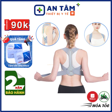 Đai Chống Gù Lưng Cao Cấp SAMEPEAK HG63 [ BẢO HÀNH 12 THÁNG ] Đai Chống Gù Lưng Thanh Trợ Lưng ABS