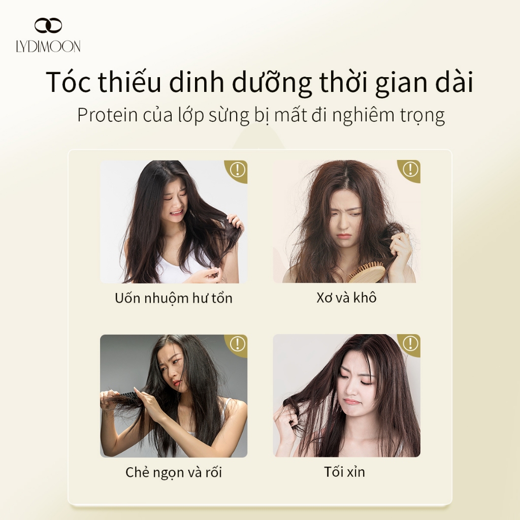 Mặt nạ dưỡng tóc Mặt nạ ủ tóc keratin Kem ủ tóc 500g Phục hồi tóc hư tổn khô Giúp tóc siêu mềm mượt