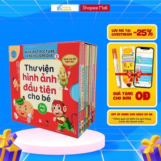 Sách - Bộ Hộp Thư Viện Hình Ảnh Đầu Tiên Cho Bé Từ 0 6 Tuổi Song Ngữ Việt Anh - Tập 2