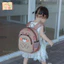 Balo thỏ hồng-gấu nâu cho bé trai bé gái mầm non-mẫu giáo-chất liệu cao cấp-chống thấm nước